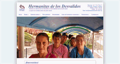 Desktop Screenshot of hermanitasdelosdesvalidos.org